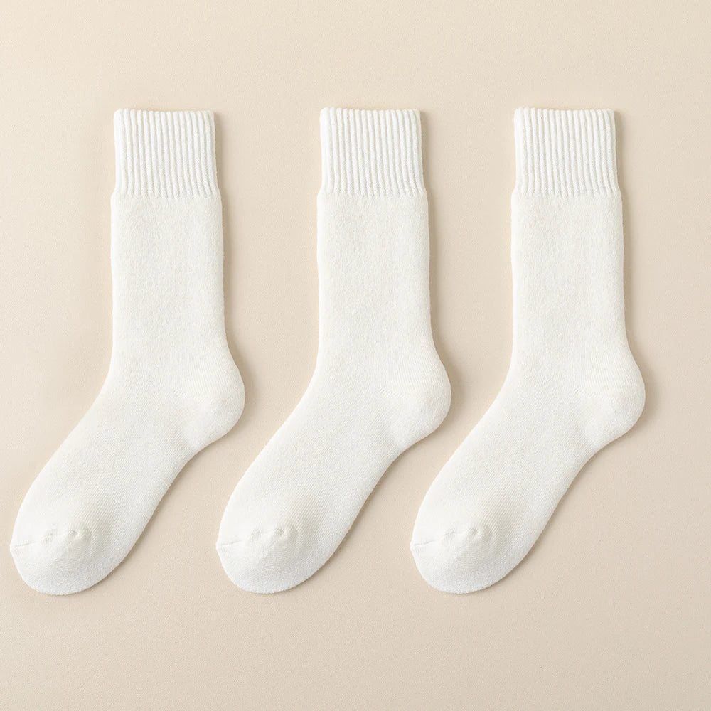 3 Pair Men's Winter Thick Warm Wool Socks 