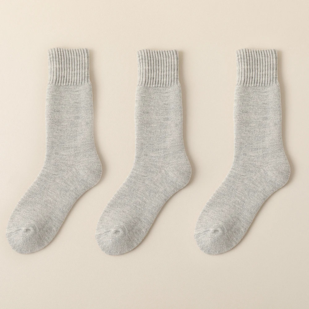 3 Pair Men's Winter Thick Warm Wool Socks 
