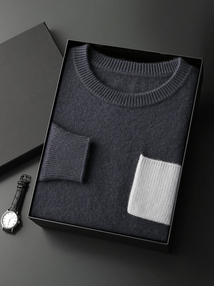  100% Cashmere Sweater Pocket