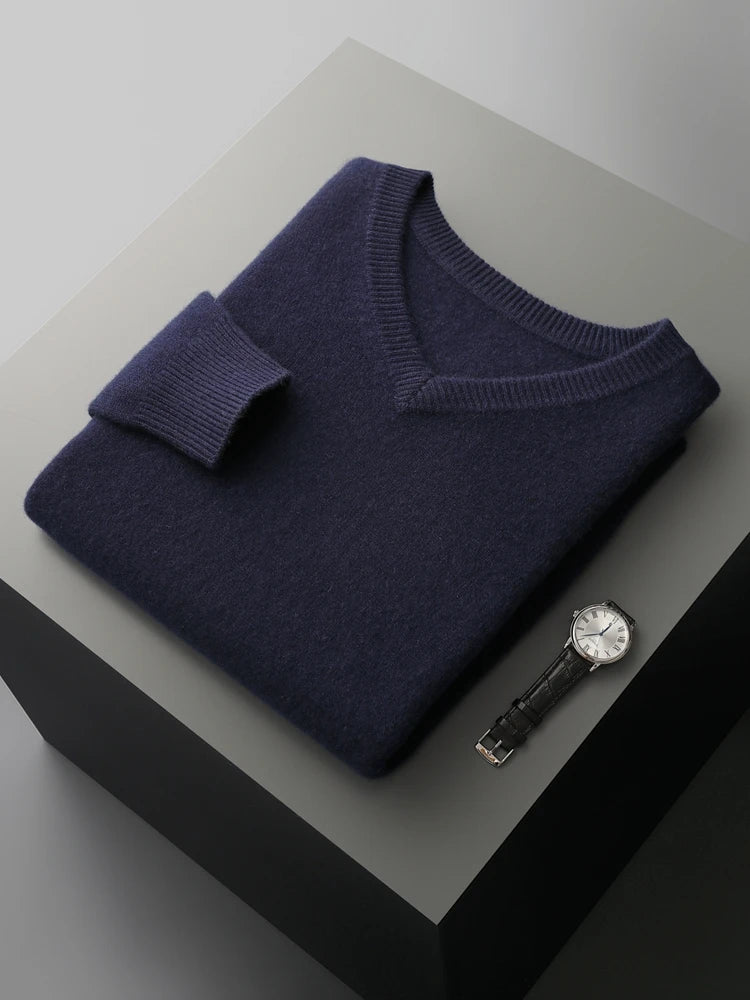  Cashmere 100% Sweater Smart Casual 