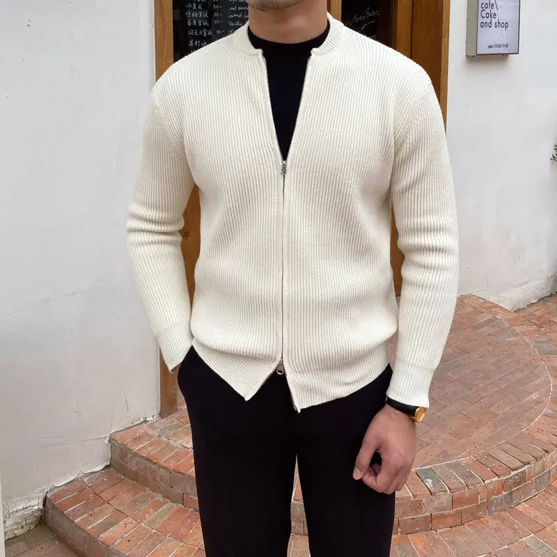Men Sweater Zipper 
