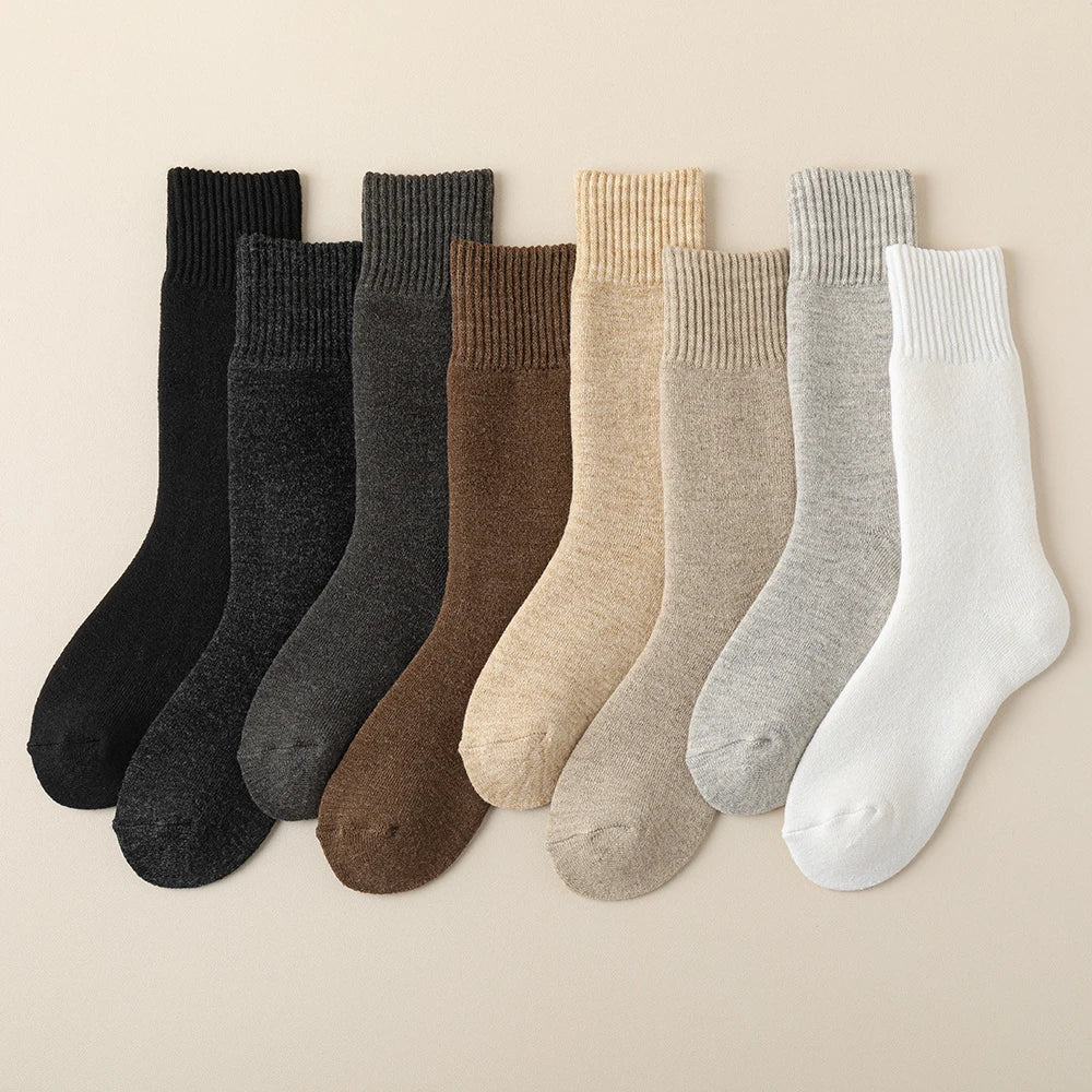 3 Pair Men's Winter Thick Warm Wool Socks 