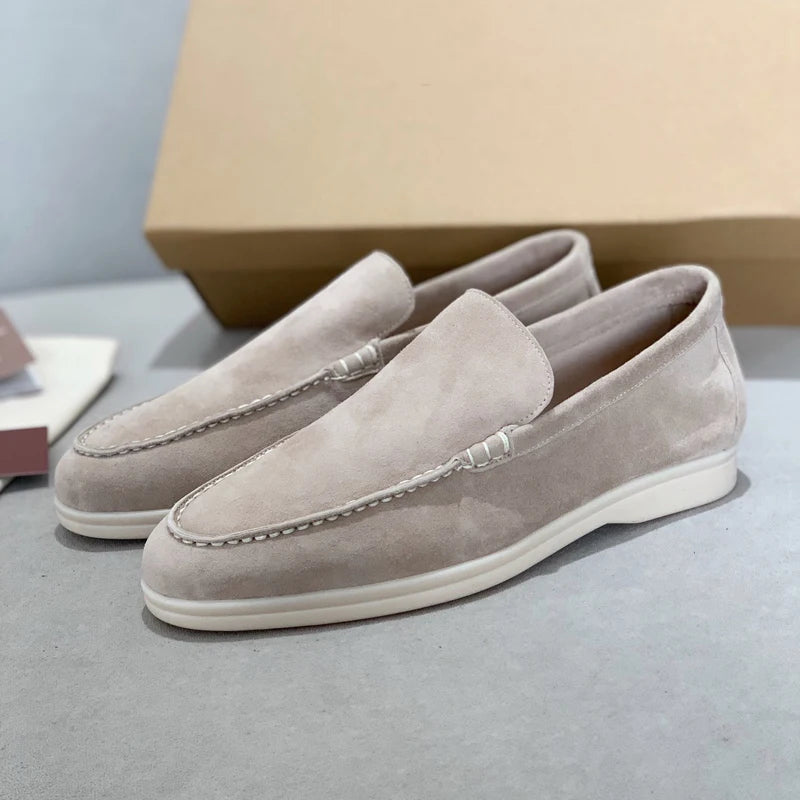 Men Suede Loafers 