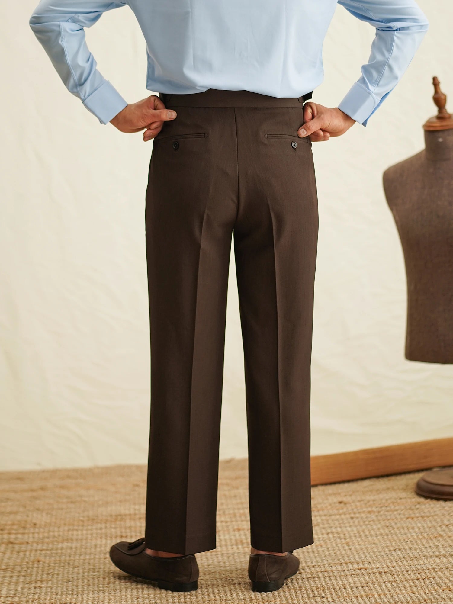  Wide-Leg men trousers 