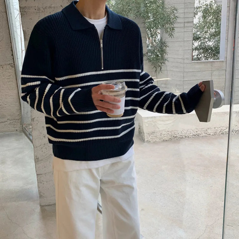 Long-Sleeved Sweater Men