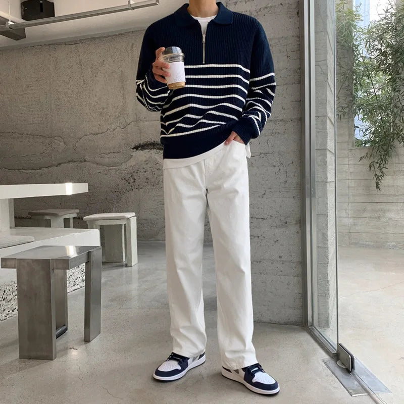 Long-Sleeved Sweater Men