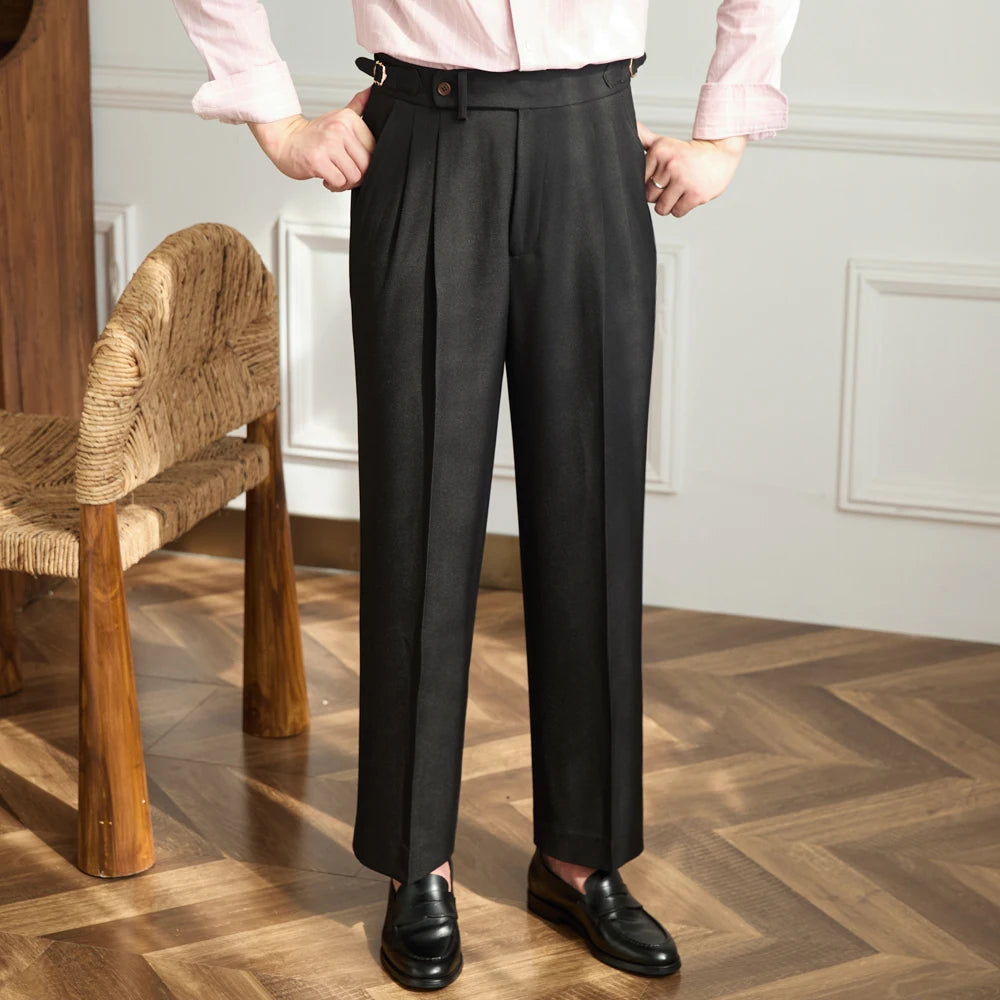  Wide-Leg men trousers 