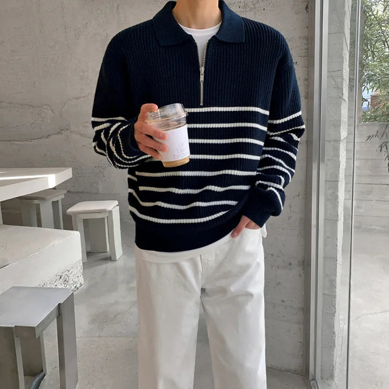 Long-Sleeved Sweater Men